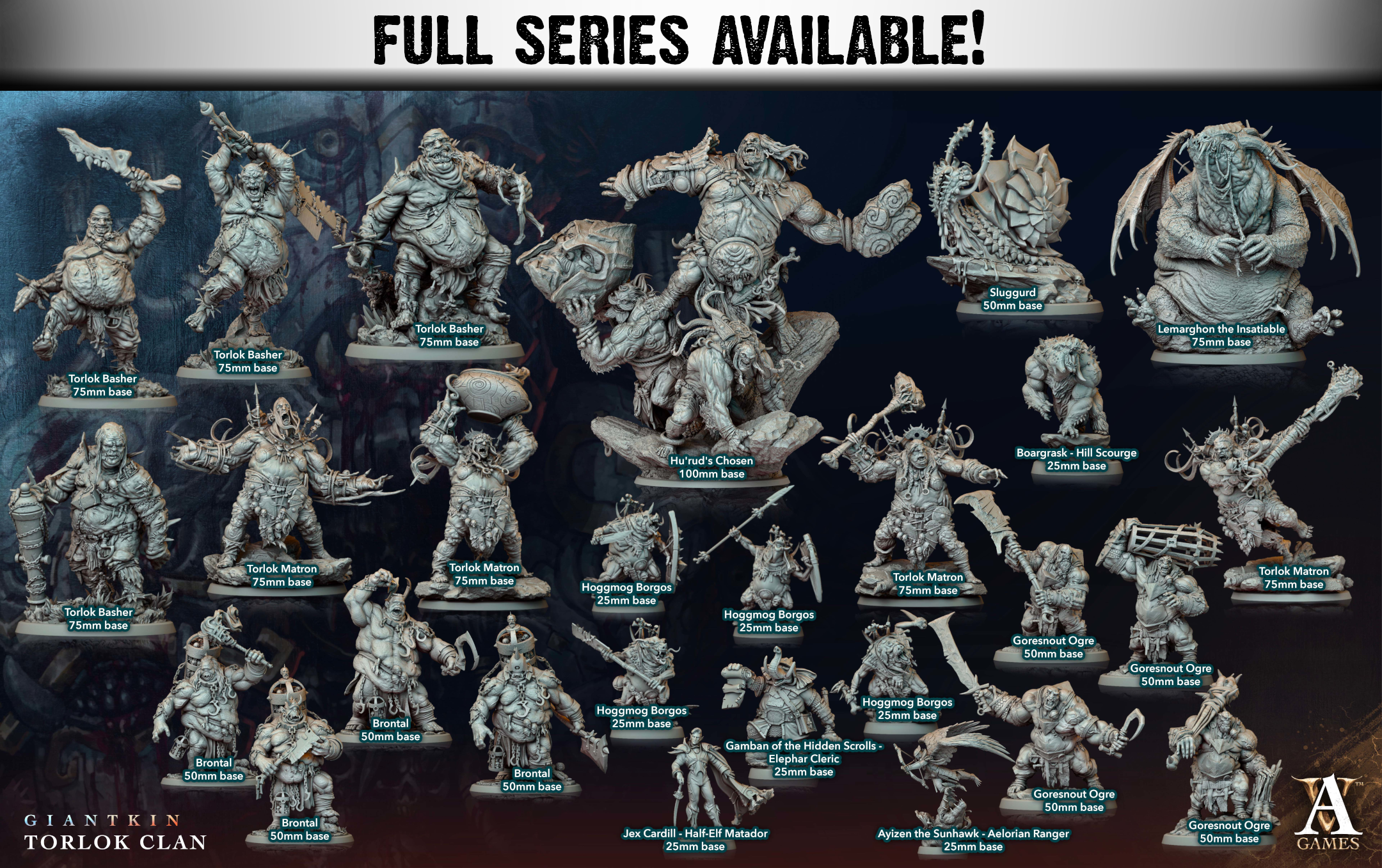 Heroes Vol. XXXII | Miniatures By Archvillain Games | For Tabletop Gaming, D&D, Pathfinder, And Painting | Assembled And Primed - Brush and Battle