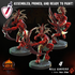 Hell Carvers | Miniatures By Crippled God Foundry | For Tabletop Gaming, D&D, Pathfinder, And Painting | Assembled And Primed - Brush and Battle