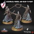 Mind Corruptors | Miniatures By Crippled God Foundry | For Tabletop Gaming, D&D, Pathfinder, And Painting | Assembled And Primed - Brush and Battle