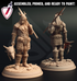 Jugak’Thar Tribe – Orc Tribals | Miniatures By DM Stash | Great For Tabletop Gaming, D&D, Pathfinder, Painting | Assembled And Primed - Brush and Battle