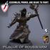 Infantry Rats - Priests | Miniatures By Lord Of The Print | For Tabletop Gaming, D&D, Pathfinder, Painting | Assembled+Primed - Brush and Battle