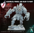 Sanguitor Nightspawn | Miniatures By Archvillain Games | For Tabletop Gaming, D&D, Wargaming, Painting | Assembled And Primed - Brush and Battle