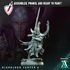 Highblood Lancers | Miniatures By Archvillain Games | For Tabletop Gaming, D&D, Wargaming, And Painting | Assembled And Primed - Brush and Battle