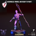 Mindflayers | Miniatures by Clay Cyanide | For Tabletop Gaming, D&D, Pathfinder, and Painting | Assembled and Primed - Brush and Battle