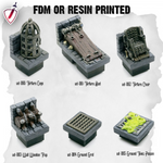 Dungeon Blocks Ultimate Dungeon Expansion Tiles (36-71) | FDM Or Resin Print | Great For D&D, Pathfinder, Or Any Tabletop RPG | Free Grids! - Brush and Battle