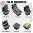 Dungeon Blocks Ultimate Dungeon Expansion Tiles (36-71) | FDM Or Resin Print | Great For D&D, Pathfinder, Or Any Tabletop RPG | Free Grids! - Brush and Battle