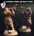Jugak’Thar Tribe – Orc Tribals | Miniatures By DM Stash | Great For Tabletop Gaming, D&D, Pathfinder, Painting | Assembled And Primed - Brush and Battle