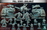 Krigere (1-5) | Miniatures By Archvillain Games | For Tabletop Gaming, D&D, Wargaming, Painting | Assembled And Primed - Brush and Battle
