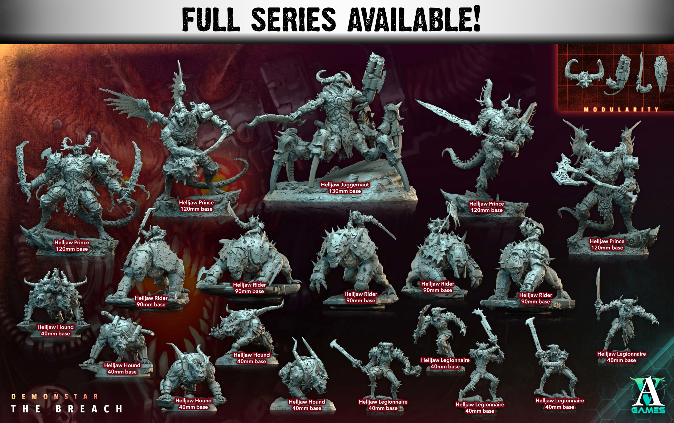 Helljaw Rider | Miniatures By Archvillain Games | For Tabletop Gaming, D&D, Wargaming, And Painting | Assembled And Primed - Brush and Battle
