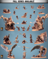 Hedgehog And Mouse Family | (Large) Miniature By Lord Of The Print | For Tabletop Gaming, D&D, Pathfinder, Painting | Assembled And Primed - Brush and Battle