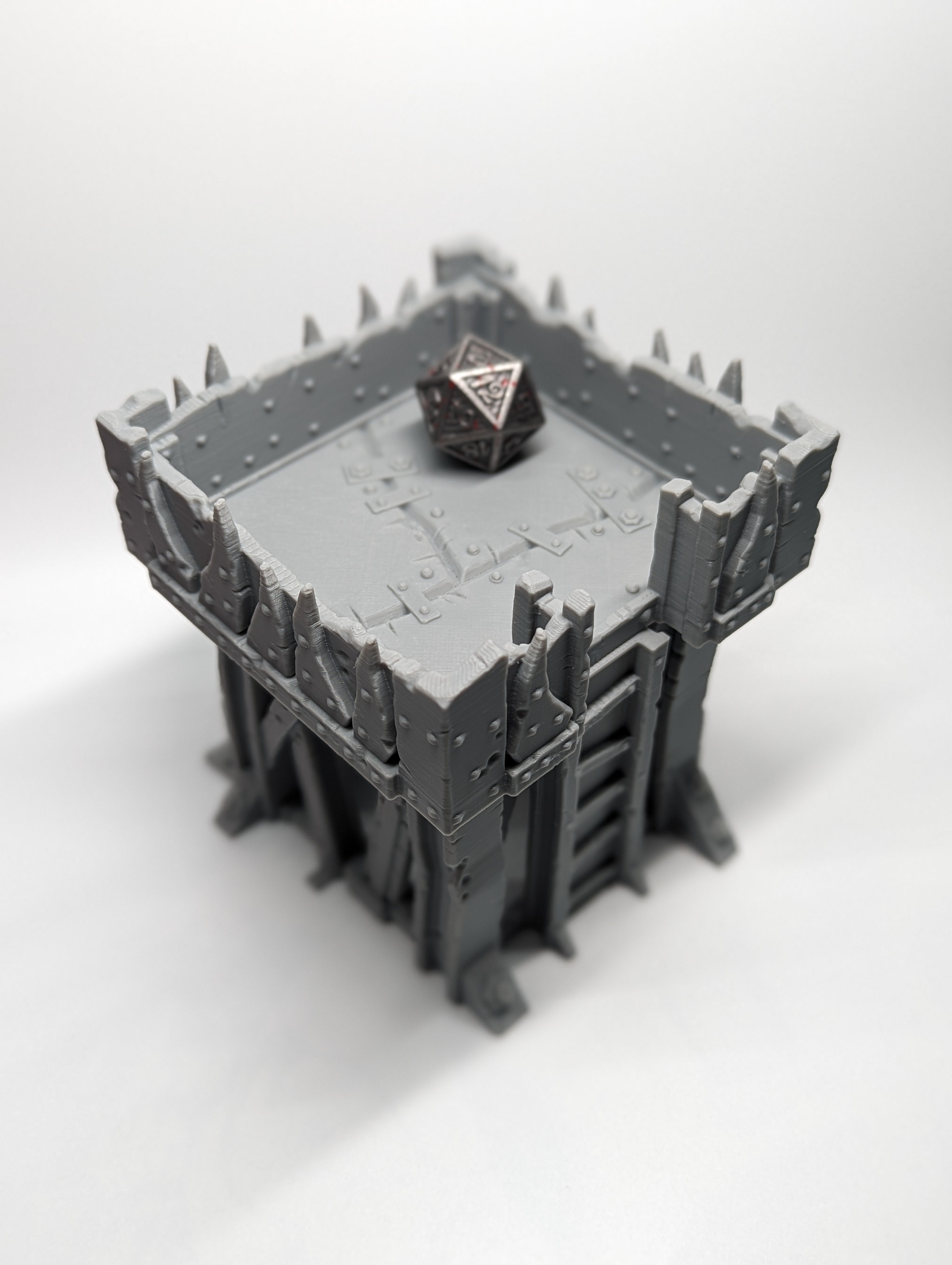 Badlands Guard Towers | Tabletop Terrain Set | By Forbidden Prints | Orc Scrap Themed Bundle Great For Any 28Mm Or 32Mm Tabletop Wargame! - Brush and Battle