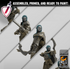 Elf Archers | Miniatures By Lord Of The Print | For Tabletop Gaming, D&D, Pathfinder, And Painting | Assembled And Primed - Brush and Battle