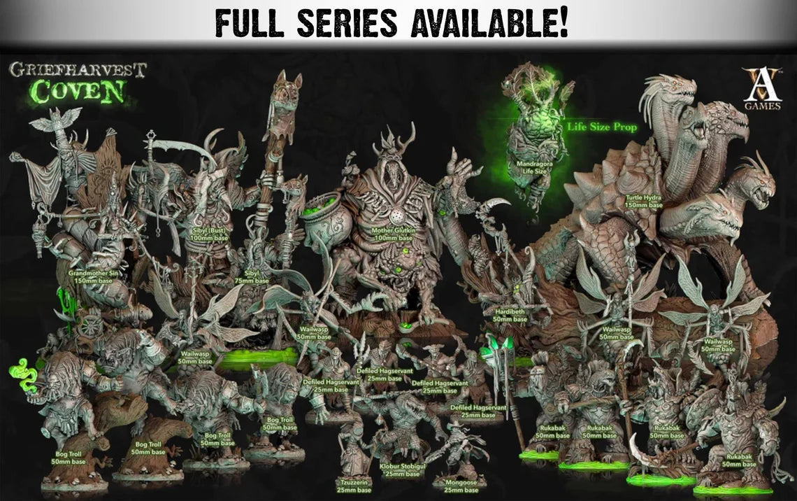 Heroes Vol. XV | Miniatures By Archvillain Games | For Tabletop Gaming, D&D, Pathfinder, Painting | Assembled And Primed - Brush and Battle