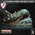 Stonewurm Riders | (Large) Miniatures By Archvillain Games | For Tabletop Gaming, D&D, Pathfinder, And Painting | Assembled And Primed - Brush and Battle