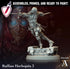 Ruffian Harlequins | Miniatures By Archvillain Games | For Tabletop Gaming, D&D, Pathfinder, And Painting | Assembled And Primed - Brush and Battle
