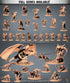 Mounted Death Horses (6-10)| Miniatures By Lord Of The Print | For Tabletop Gaming, D&D, Pathfinder, Painting | Assembled +Primed - Brush and Battle