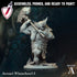 Arcturi Winterhowl | Miniatures By Archvillain Games | For Tabletop Gaming, D&D, Pathfinder, And Painting | Assembled And Primed - Brush and Battle