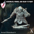 Arcturi Winterhowl | Miniatures By Archvillain Games | For Tabletop Gaming, D&D, Pathfinder, And Painting | Assembled And Primed - Brush and Battle