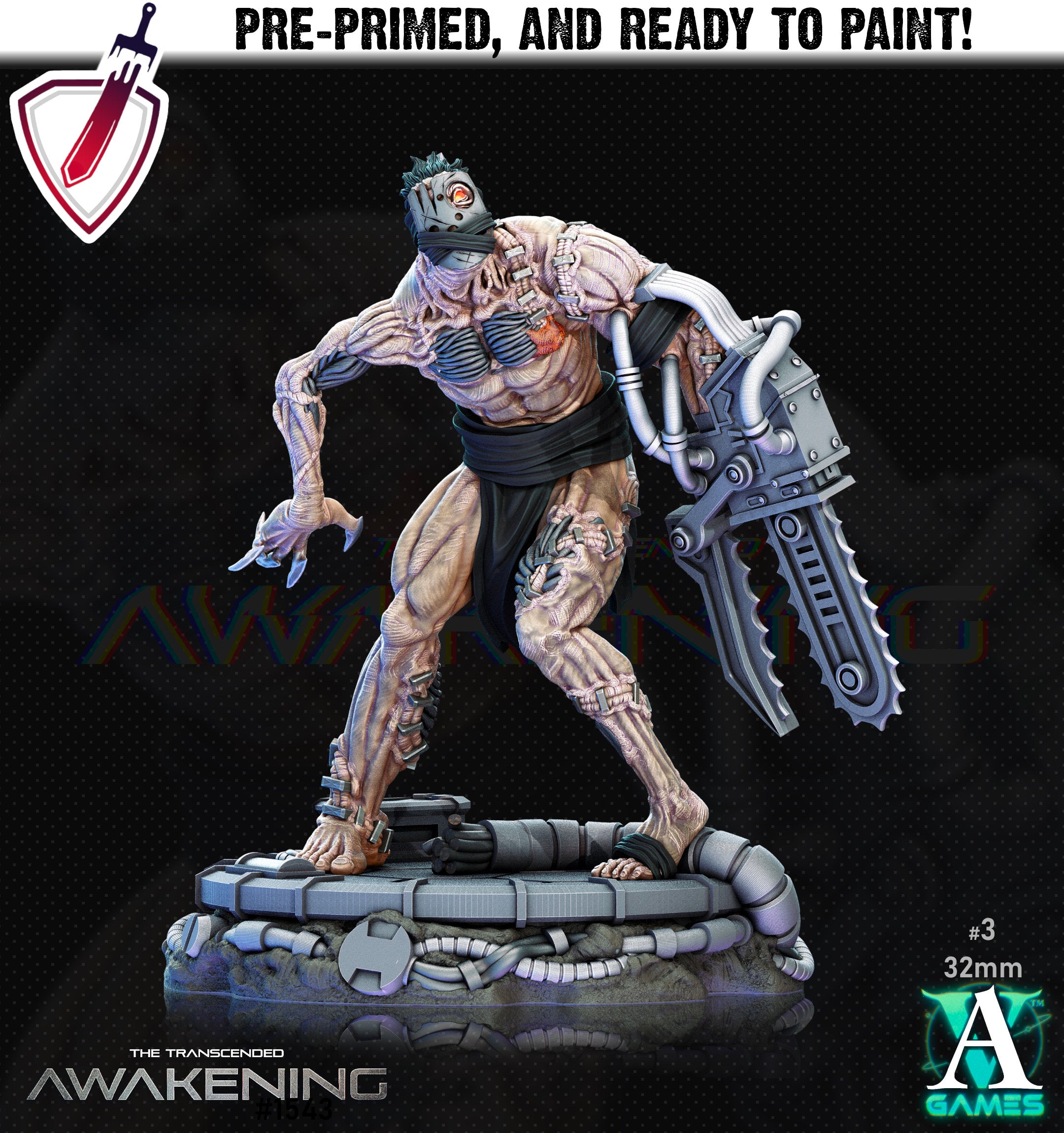 Trancended Leftovers | Miniatures by Archvillain Games | Resin Mini for Tabletop Gaming, D&D, Wargaming, Painting | Assembled and Primed - Brush and Battle