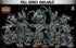 Grumlak Riders | (Large) Miniatures by Archvillain Games | Resin mini for tabletop gaming, D&D, Pathfinder, painting | Assembled and Primed