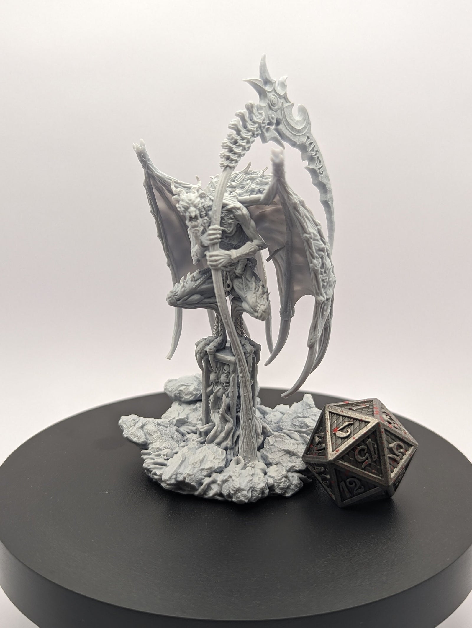 Bane Demons | Miniatures by Archvillain Games | Resin mini for tabletop gaming, D&D, Pathfinder, and painting | Assembled and Primed - Brush and Battle