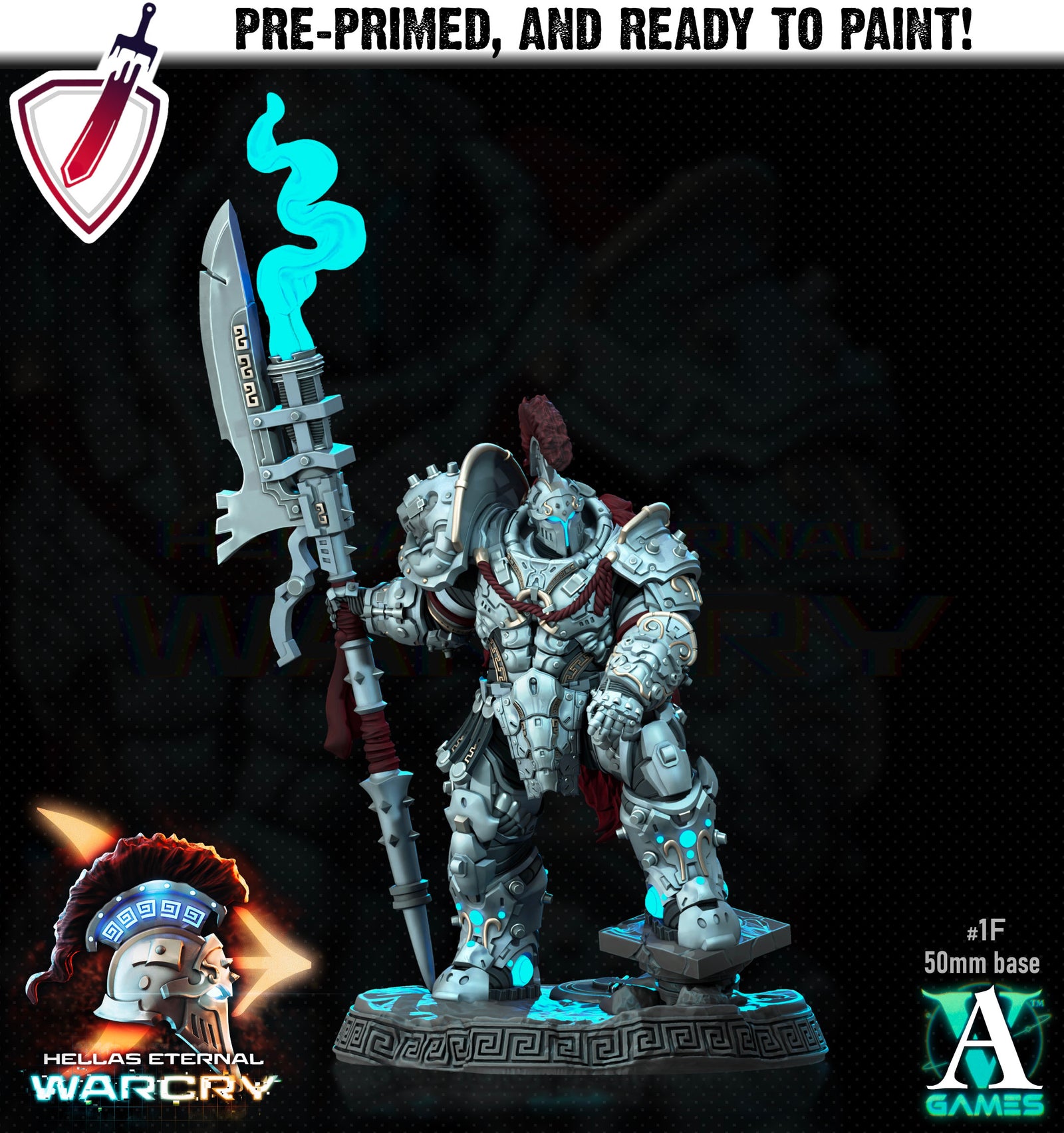 Myrmidones | Miniatures by Archvillain Games | Resin Mini for Tabletop Gaming, D&D, Pathfinder, Wargaming, Painting | Assembled and Primed