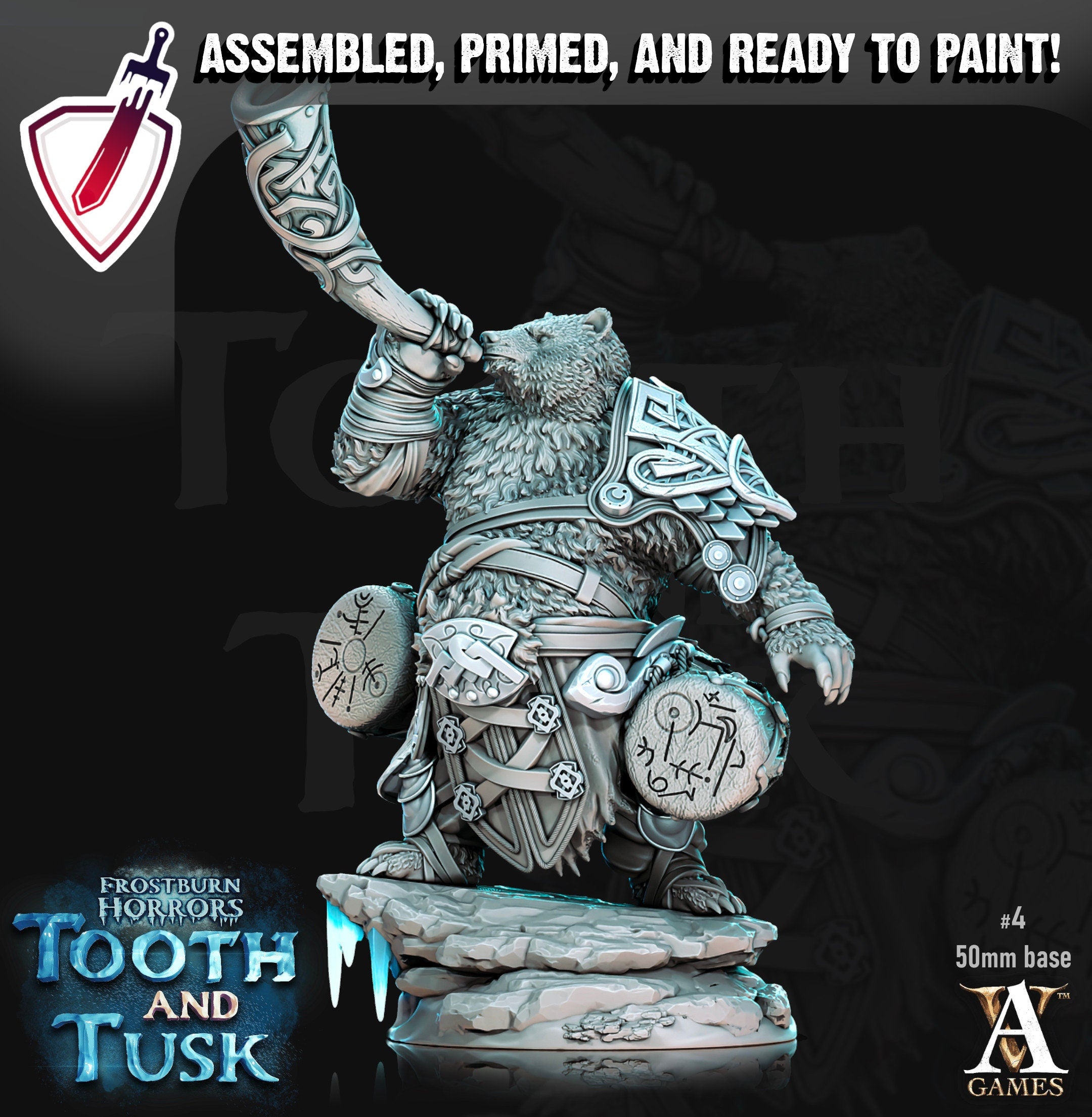 Arcturi | Miniatures by Archvillain Games | Resin Mini for Tabletop Gaming, D&D, Pathfinder, Painting | Assembled and Primed - Brush and Battle