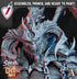 Azael, Pit Lord | Miniatures by Archvillain Games | Resin Mini for Tabletop Gaming, D&D, Pathfinder, Painting | Assembled and Primed - Brush and Battle