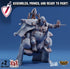 Shard Baron | Miniatures by Arcane Minis | Great for Tabletop Gaming, D&D, Pathfinder, and Painting | Assembled and Primed - Brush and Battle