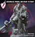 Tharvian | Miniatures by DM Stash | Great for Tabletop Gaming, D&D, Pathfinder, and Painting | Assembled and Primed - Brush and Battle