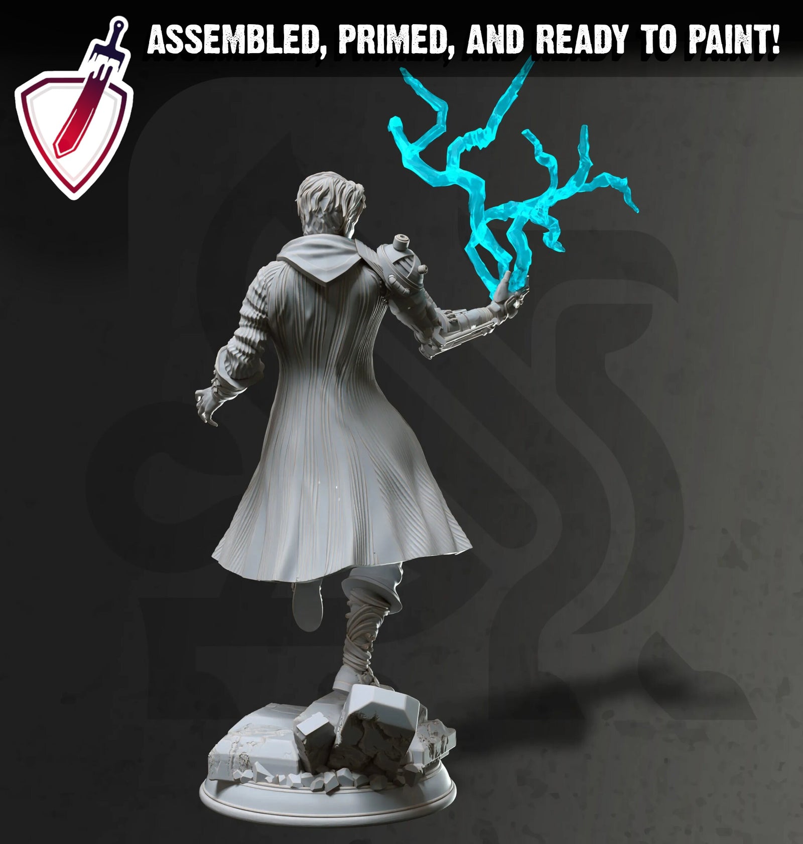 Mettarion | Miniatures by DM Stash | Great for Tabletop Gaming, D&D, Pathfinder, and Painting | Assembled and Primed - Brush and Battle