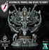 Keteph Divinity | (Massive) Miniature by Archvillain Games | Mini for tabletop gaming, D&D, Pathfinder, painting | Assembled + Primed - Brush and Battle