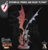 Agonite Devil | Miniatures by Archvillain Games | Resin Mini for Tabletop Gaming, D&D, Pathfinder, Painting | Assembled and Primed - Brush and Battle