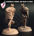 Eramis – The Fighting Fiddler | Miniatures by DM Stash | Great for Tabletop Gaming, D&D, Pathfinder, and Painting | Assembled and Primed - Brush and Battle