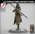 Elf Archers | Miniatures by Lord of the Print | Resin mini for tabletop gaming, D&D, Pathfinder, and painting | Assembled and Primed - Brush and Battle