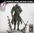 Lord Velir | Miniature by Lord of the Print | Resin mini for tabletop gaming, D&D, Pathfinder, and painting | Assembled and Primed - Brush and Battle