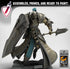 Elf Praetorians Pt.2 | Miniatures by Lord of the Print | Mini for tabletop gaming, D&D, Pathfinder, and painting | Assembled and Primed - Brush and Battle