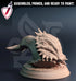 Shelldon – Mimic Clam | Miniature by DM Stash | Great for Tabletop Gaming, D&D, Pathfinder, and Painting | Assembled and Primed - Brush and Battle