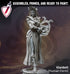 Glanbeli Human | Miniatures by DM Stash | Great for Tabletop Gaming, D&D, Pathfinder, and Painting | Assembled and Primed - Brush and Battle