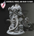Tharvian | Miniatures by DM Stash | Great for Tabletop Gaming, D&D, Pathfinder, and Painting | Assembled and Primed - Brush and Battle