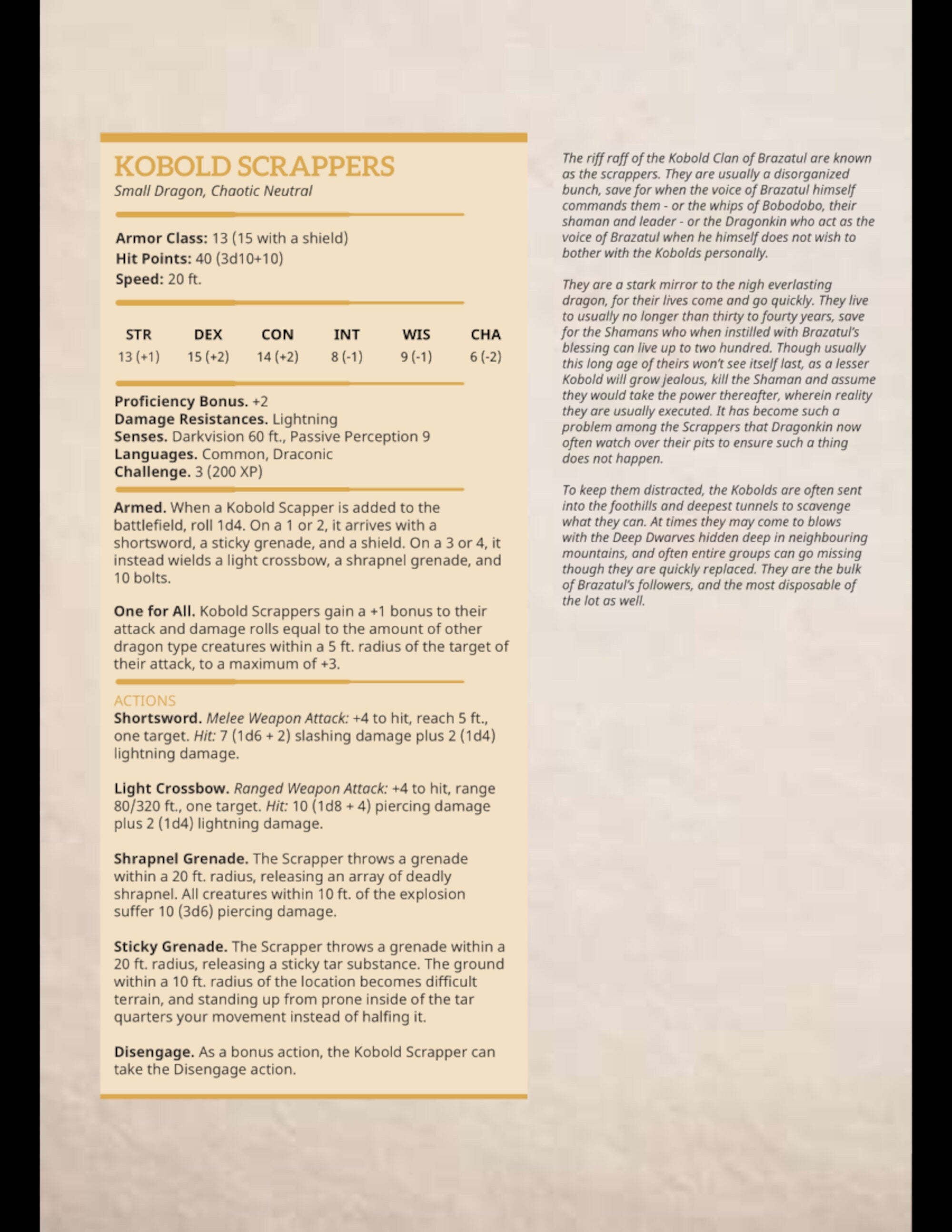 Kobold Scrappers | Miniatures by DM Stash | Great for Tabletop Gaming, D&D, Pathfinder, and Painting | Assembled and Primed - Brush and Battle