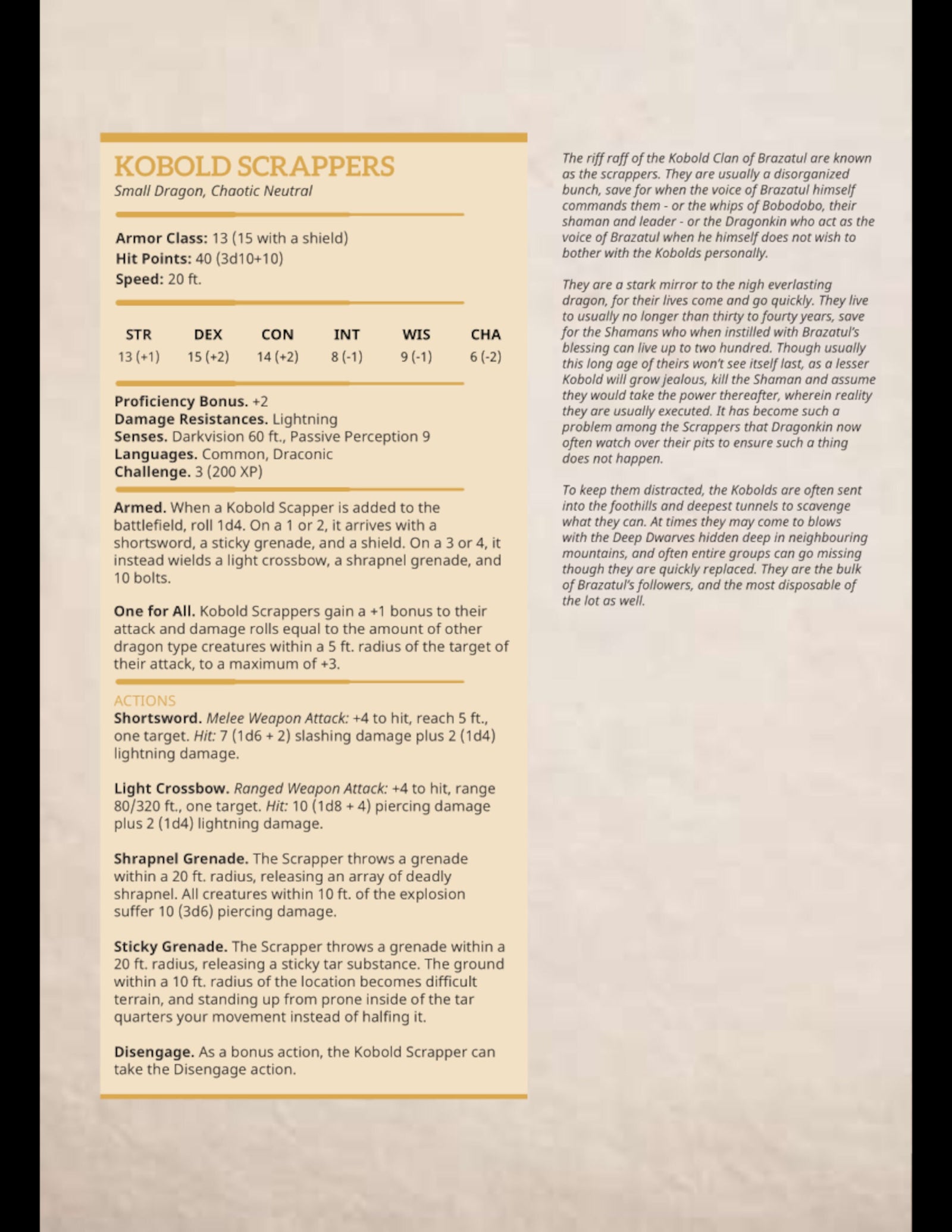 Kobold Scrappers | Miniatures by DM Stash | Great for Tabletop Gaming, D&D, Pathfinder, and Painting | Assembled and Primed - Brush and Battle