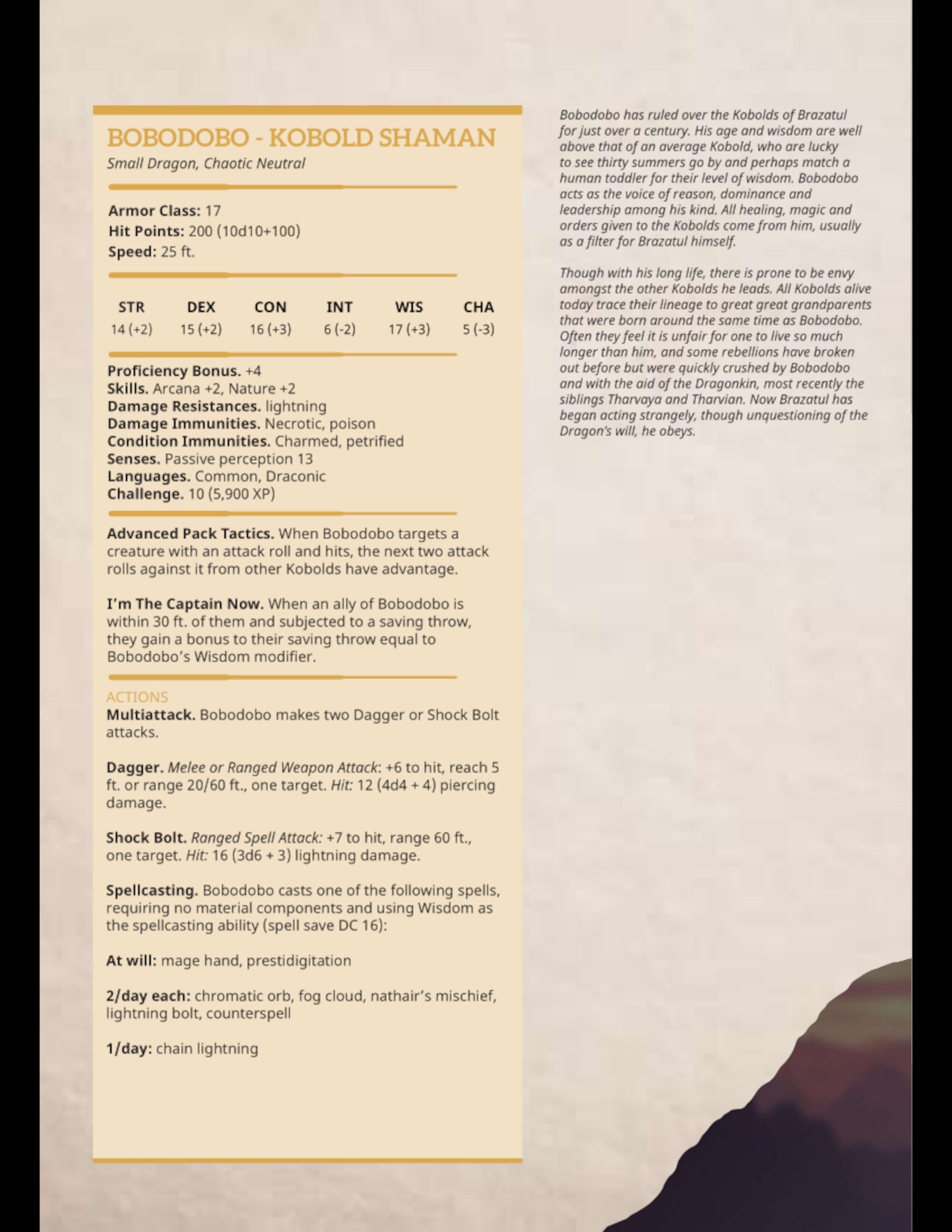 Bobodobo – Kobold Shaman | Miniatures by DM Stash | Great for Tabletop Gaming, D&D, Pathfinder, and Painting | Assembled and Primed - Brush and Battle