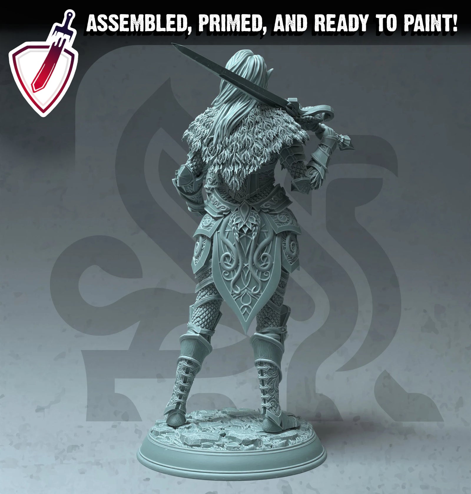Celathyn – Nais ro Nan Thalias | Miniatures by DM Stash | Great for Tabletop Gaming, D&D, Pathfinder, and Painting | Assembled and Primed - Brush and Battle