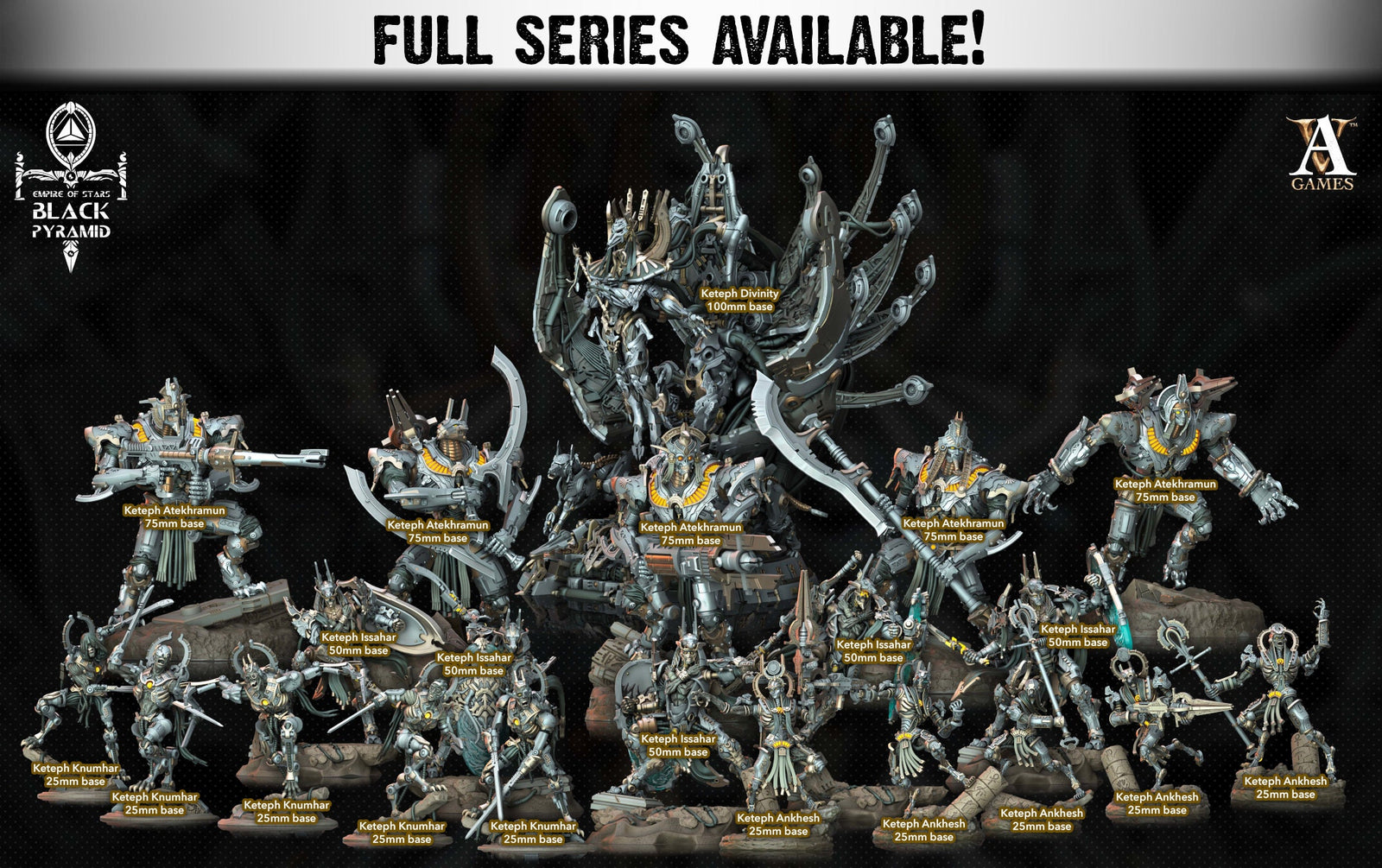 Keteph Knumhar | Miniatures by Archvillain Games | Resin Mini for Tabletop Gaming, D&D, Wargaming, Painting | Assembled and Primed