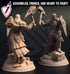 Terrus Videm – Cleric of the Lost | Miniature by DM Stash | Great for Tabletop Gaming, D&D, Pathfinder, Painting | Assembled and Primed - Brush and Battle