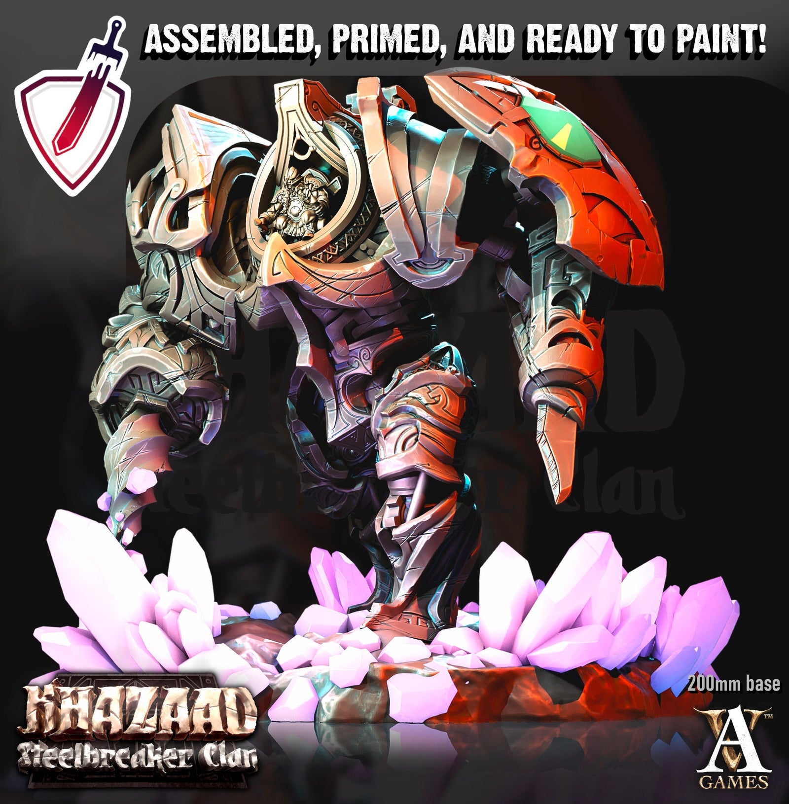 Monometronaut | Miniatures by Archvillain Games | Mini for tabletop gaming, D&D, Pathfinder, and painting | Assembled and Primed - Brush and Battle