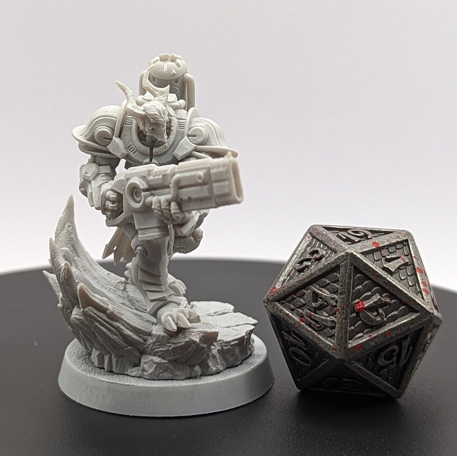 Armari Heavy Infantry | Miniatures by Archvillain Games | Resin Mini for Tabletop Gaming, D&D, Wargaming, Painting | Assembled and Primed