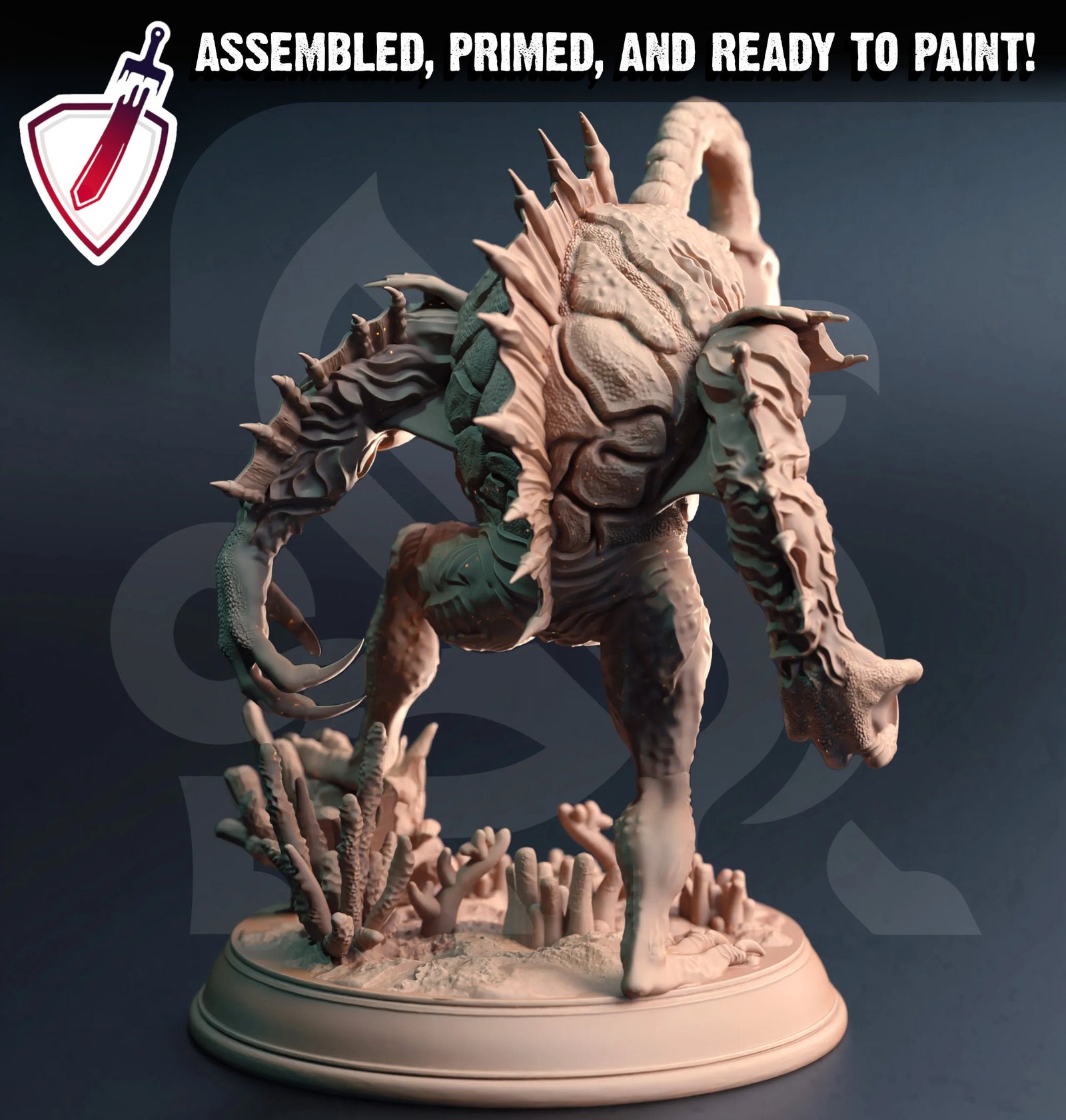 Angler Gluglin | Miniature by DM Stash | Great for Tabletop Gaming, D&D, Pathfinder, and Painting | Assembled and Primed - Brush and Battle