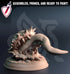 Shelldon – Mimic Clam | Miniature by DM Stash | Great for Tabletop Gaming, D&D, Pathfinder, and Painting | Assembled and Primed - Brush and Battle